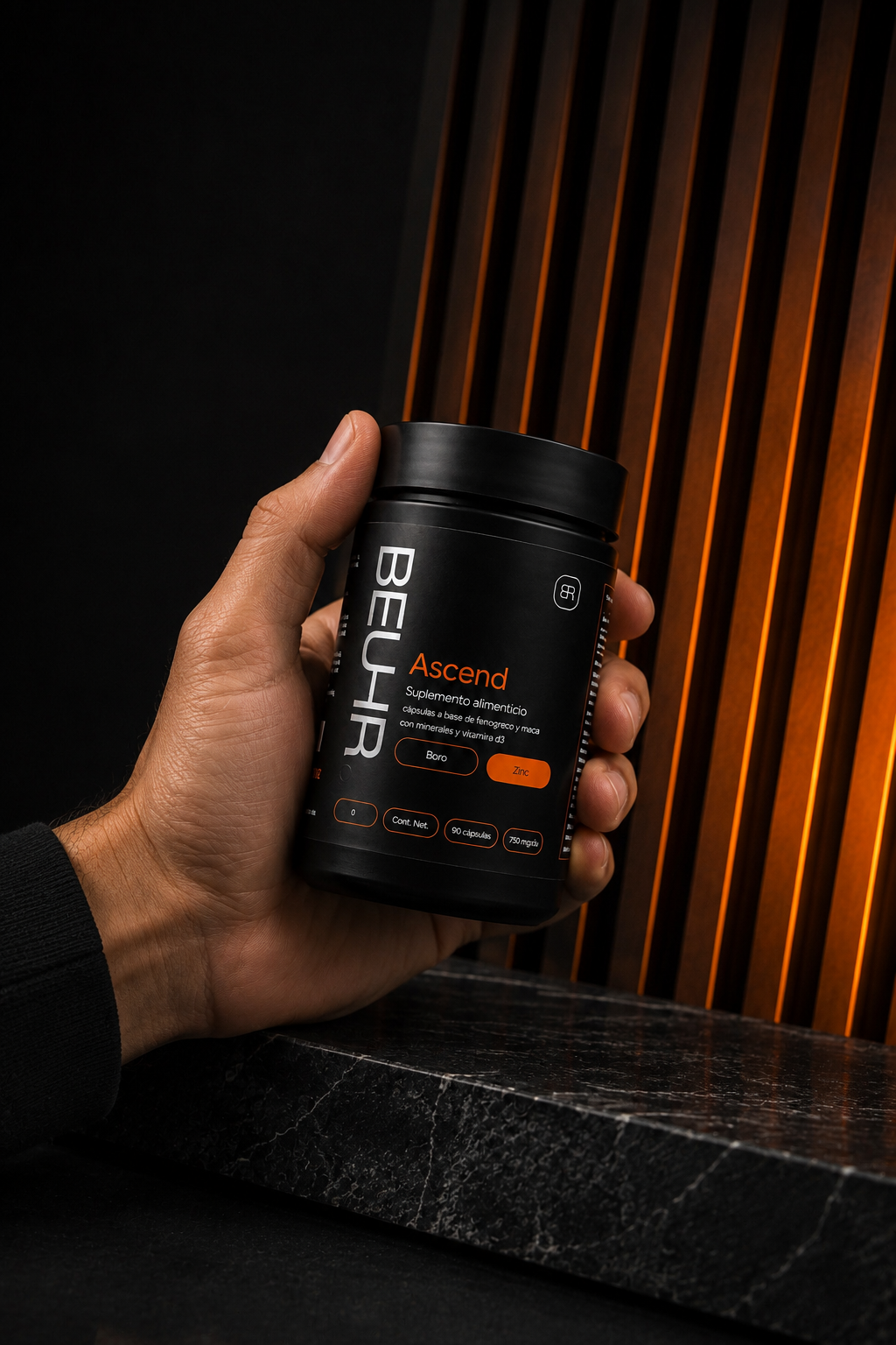 ASCEND Vitalidad masculina   -  capsulas