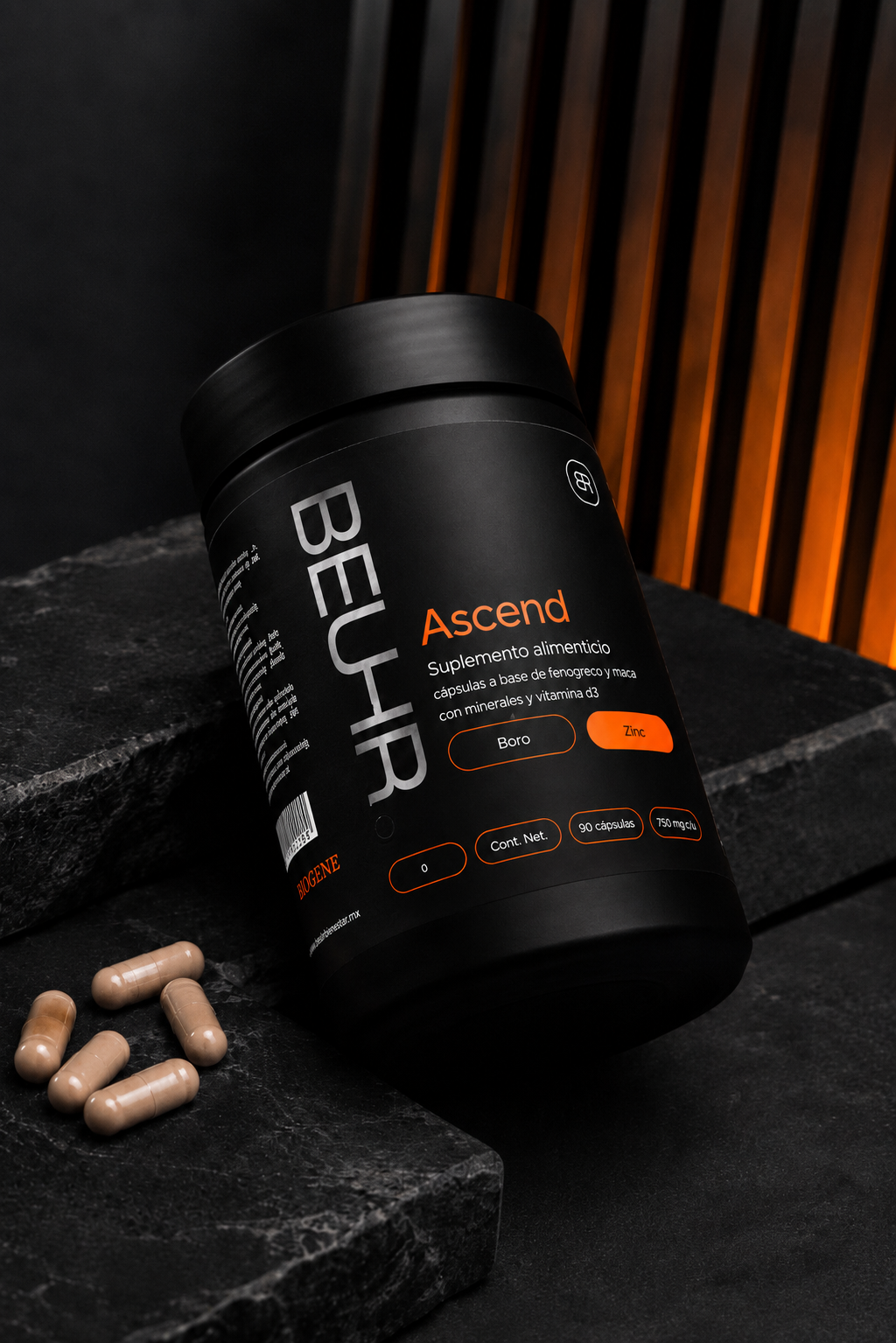 ASCEND Vitalidad masculina   -  capsulas