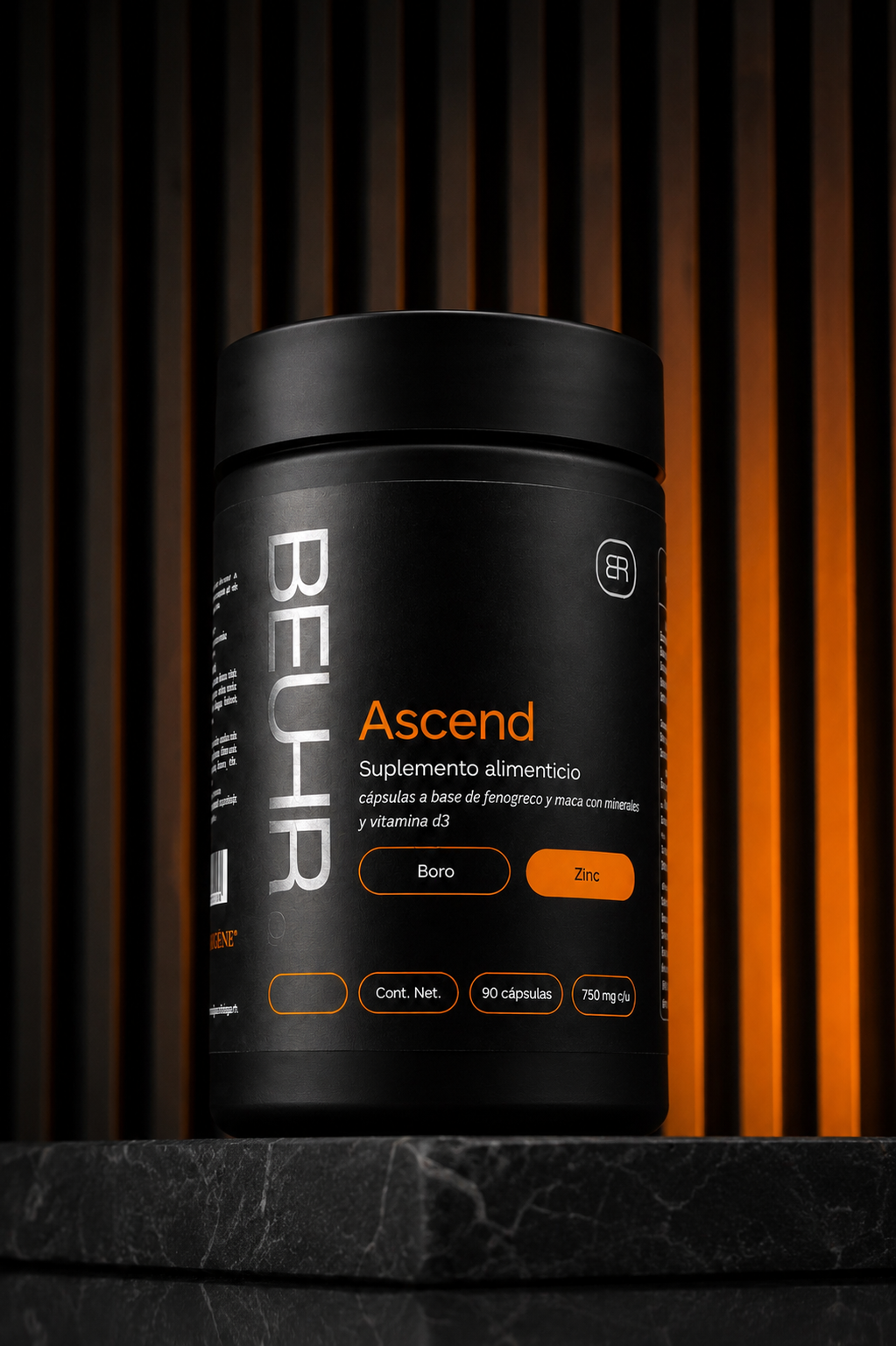 ASCEND Vitalidad masculina   -  capsulas