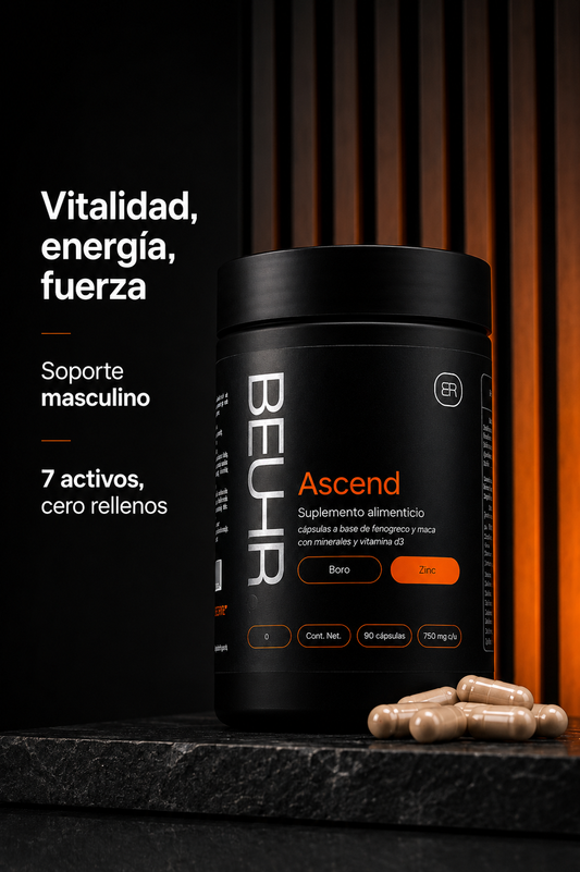 ASCEND Vitalidad masculina   -  capsulas