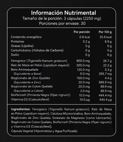 ASCEND Balance hormonal - Cápsulas Beuhr