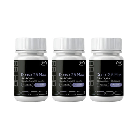DENSE MAX 2.5mg Control de caída de cabello - Cápsulas - Beuhr