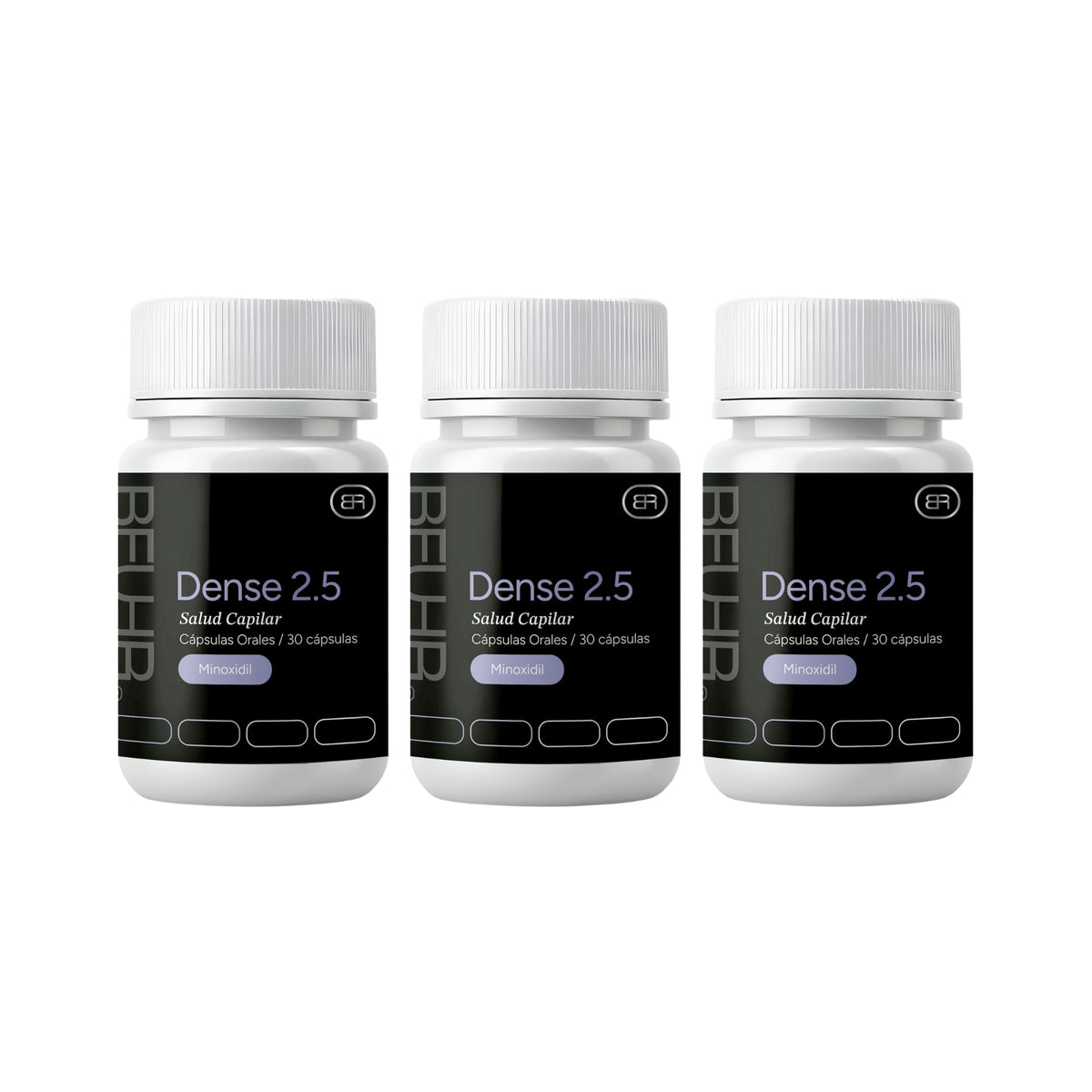 DENSE 2.5mg  Control de caída de cabello - Minoxidil Cápsulas