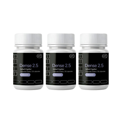 DENSE 2.5mg  Control de caída de cabello - Cápsulas - Beuhr