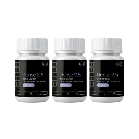 DENSE 2.5mg  Control de caída de cabello - Cápsulas - Beuhr