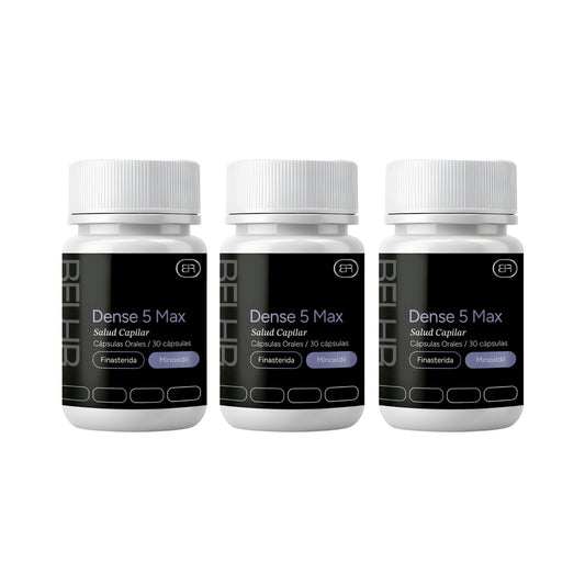 DENSE MAX 5mg Control de caída de cabello - Cápsulas - Beuhr