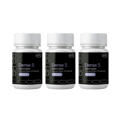 DENSE 5mg Control de caída de cabello - Cápsulas - Beuhr