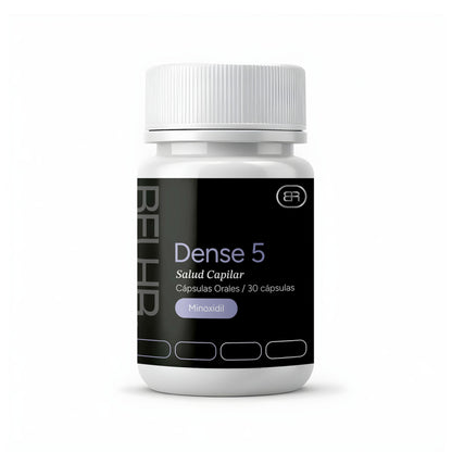 DENSE 5mg Control de caída de cabello - Cápsulas - Beuhr