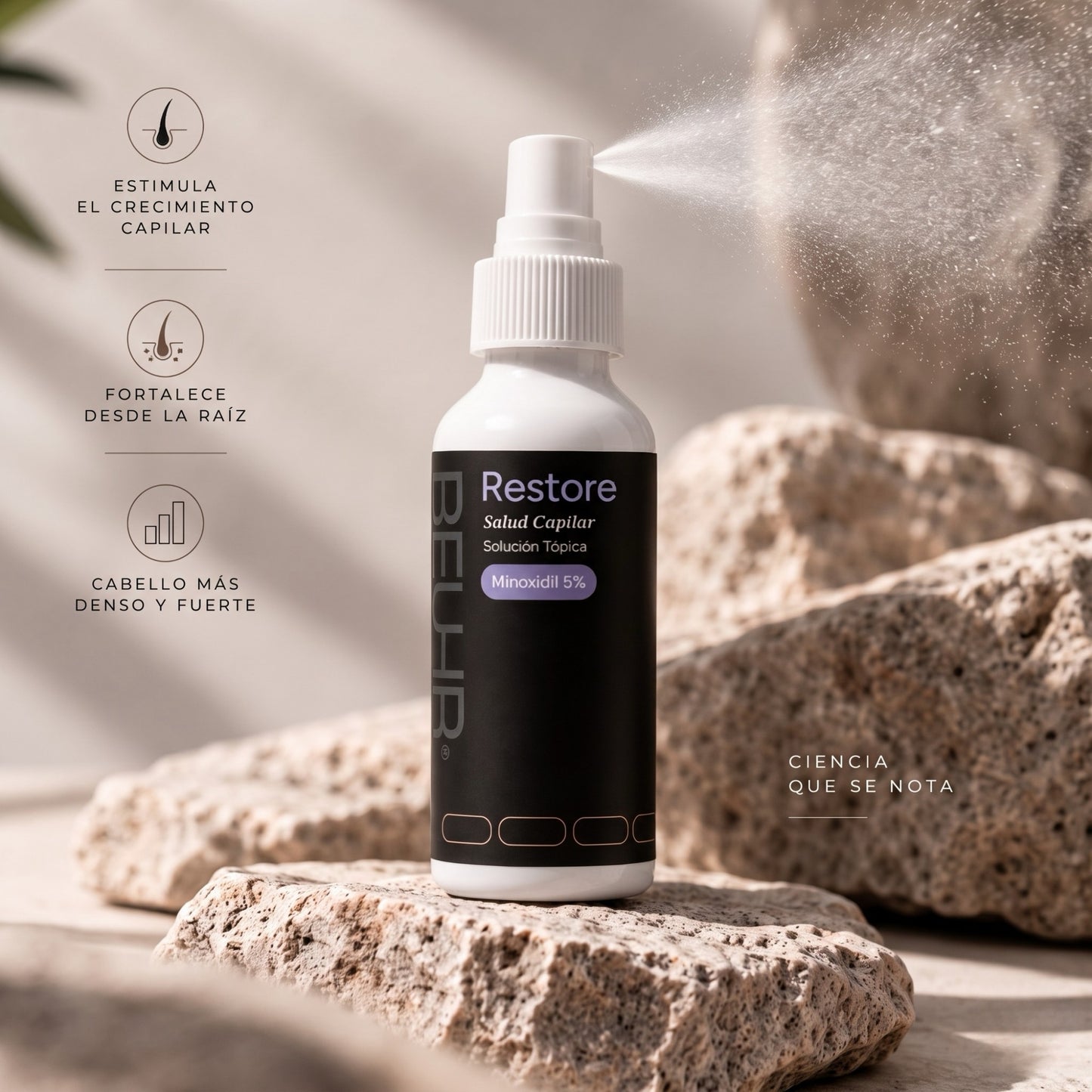 RESTORE Control de caída de cabello - Solución Tópica Beuhr